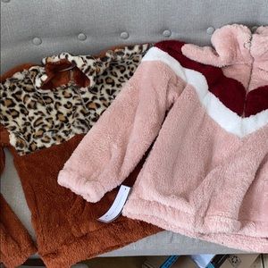 NWT Goodnight Macaroon half zip sweater lot